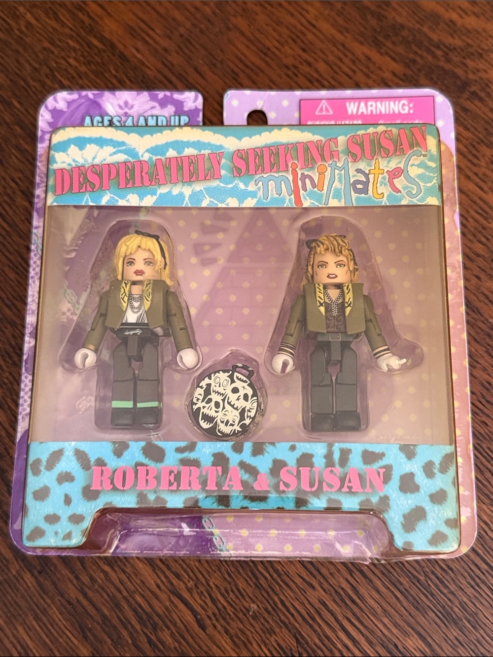 Minimates Desperately Seeking Susan Roberta & Susan Figure 2-Pack - Purple
